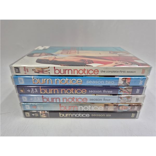 Sealed Burn Notice Season 1-6 DVDs