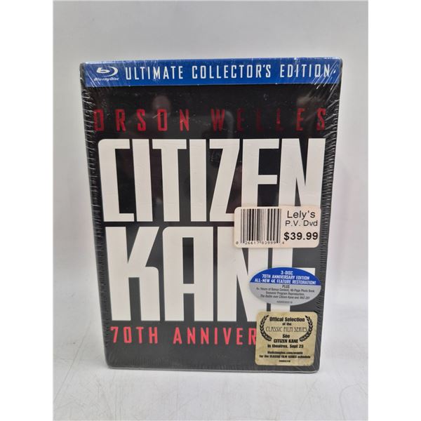 Sealed Citizen Kane Collector's Edition Blu-Ray Set