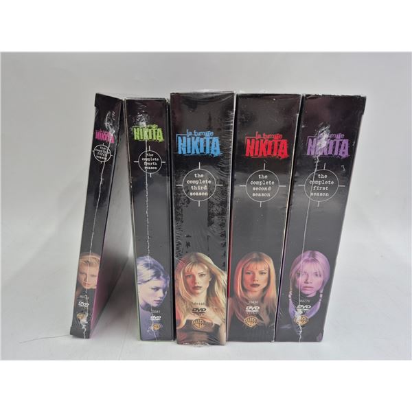 Sealed Nikita Season 1-5 DVDs