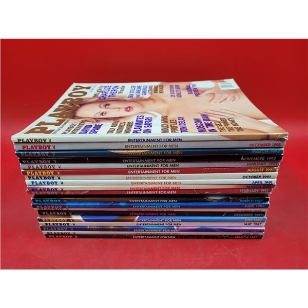 Lot of 1980s/90s Playboy Magazines