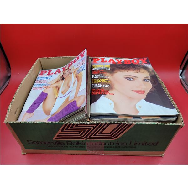 Lot of Assorted VTG Playboy Magazines