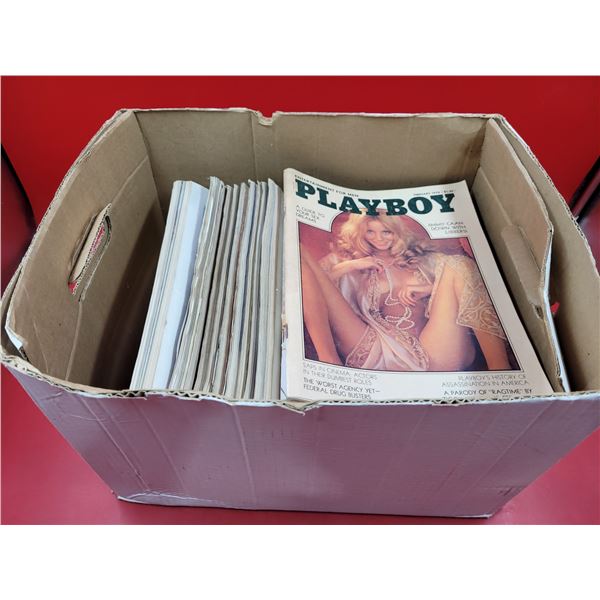 Lot of Assorted VTG Playboy Magazines