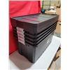 Image 2 : Lot of Sterilite Storage Bins w/ Lids