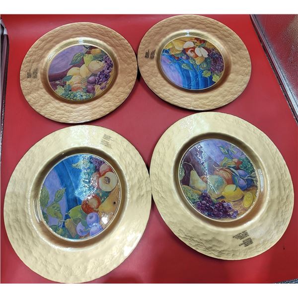 4 German plate set