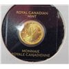 Image 1 : 1 Gram Fine Gold 9999 Canadian Coin