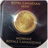 Image 1 : 1 Gram Fine Gold 9999 Canadian Coin