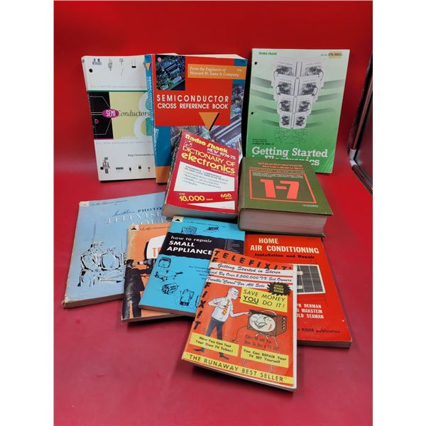Vintage Small appliance and electronic repair manuals