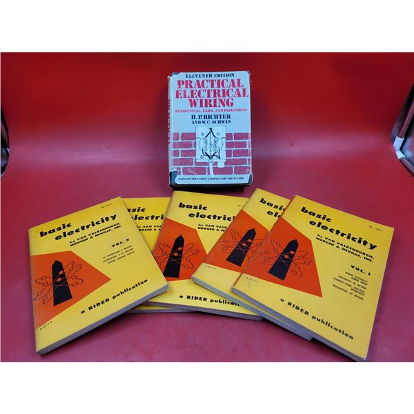 Vintage Electrical Manual lot