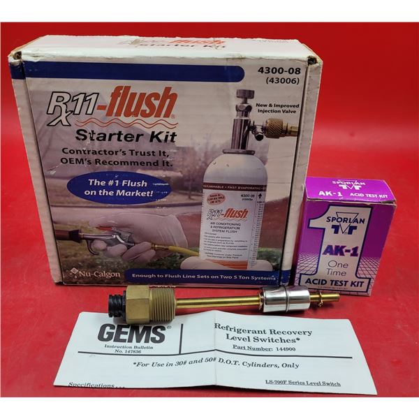 Rx11-flish starter kit, acid test kit