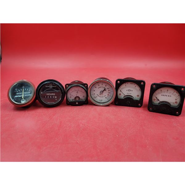 Vintage Electrical meters and gauges