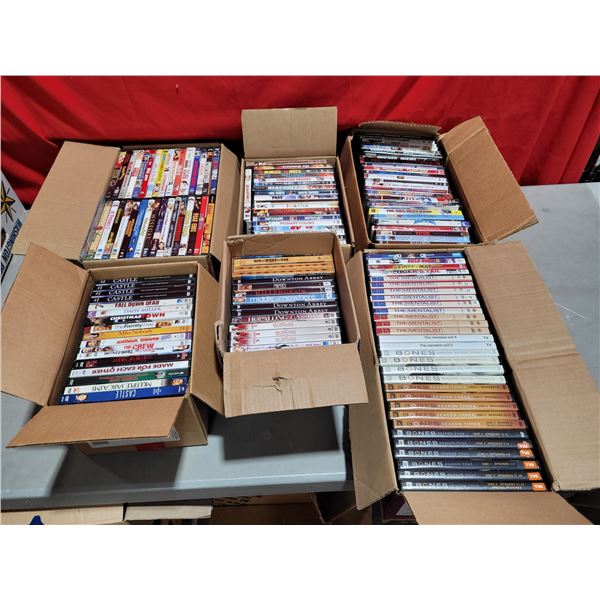 Lot of DvDs -  Bones, Mentalist