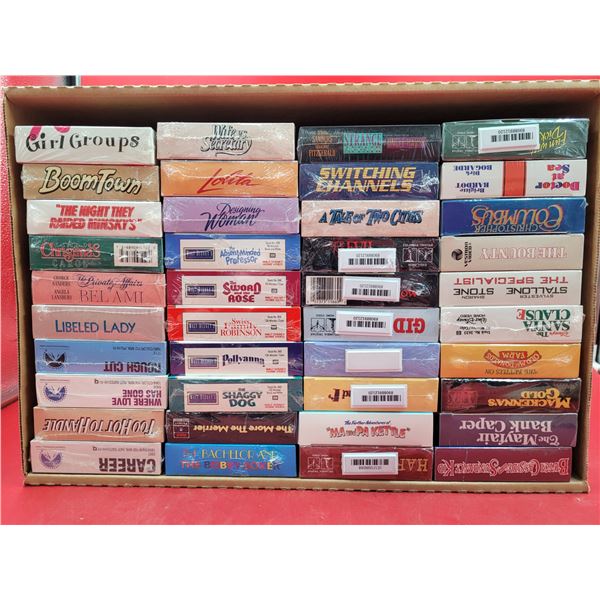 Lot of Sealed VHS