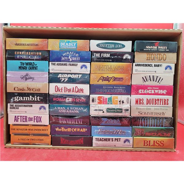 Lot of Sealed VHS