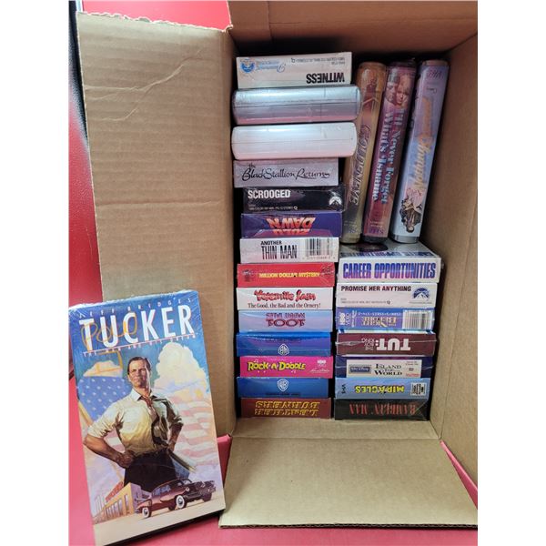 Lot of Sealed VHS