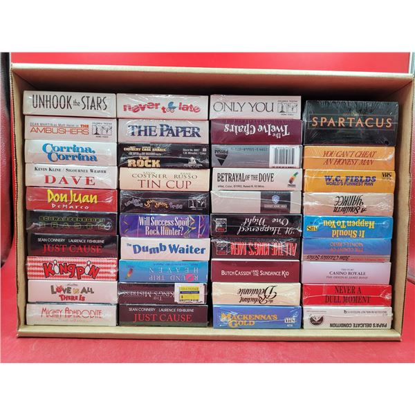 Lot of Sealed VHS