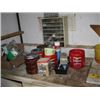 Image 1 : CONTENTS OF SHELF INCLUDING NAILS, SCREWS, SHIMS, LIGHT BULBS