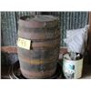 Image 1 : WOODEN KEG (APPROX 17" TALL)