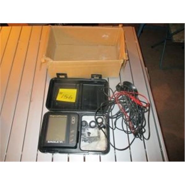 EAGLE SUPRAPRO ID FISH FINDER C/W CASE