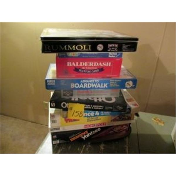QTY OF VARIOUS BOARD GAMES