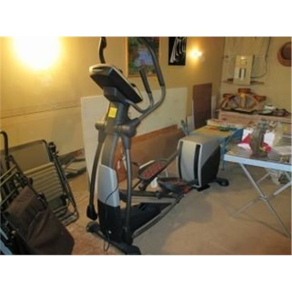 FREEMOTION MODEL 955R ELLIPTICAL TRAINER C/W MONITOR