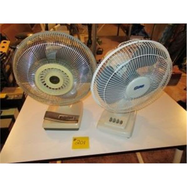 2 CIRCULATING FANS