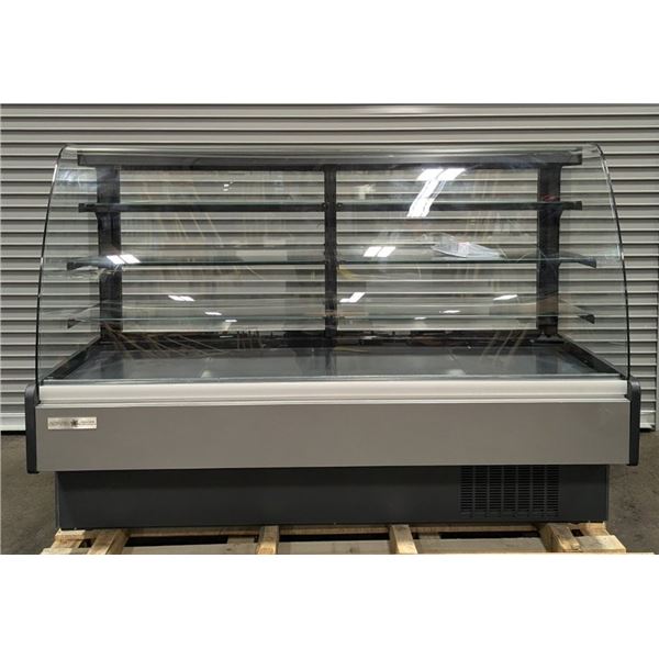 Hydra Kool KBDCG-80SA 78" Curved Glass Refrigerated Bakery Display Case