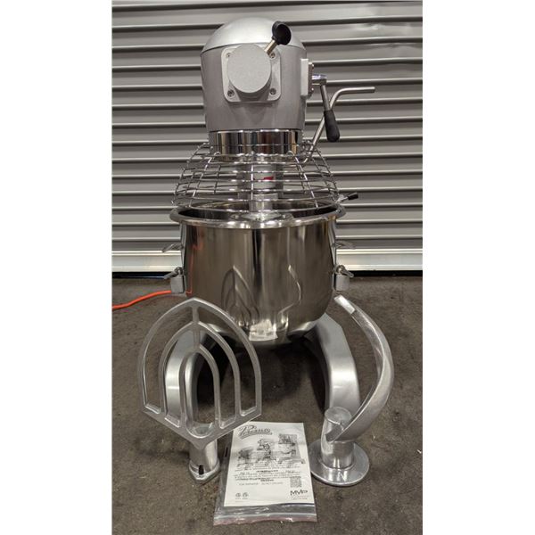 Primo PM-20 20qt Planetary Mixer W/Whip, Beater & Hook