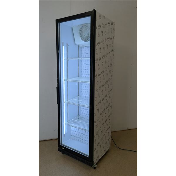 24" Glass Door Upright Cooler