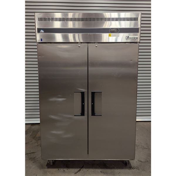 Everest B126-2FFOS-E 50" Double Door Stainless Freezer
