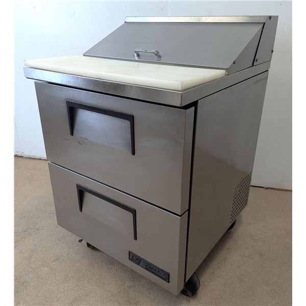 True TSSU-27-08D-2 28" Refrigerated Sandwich/Salad Prep Table W/Drawers