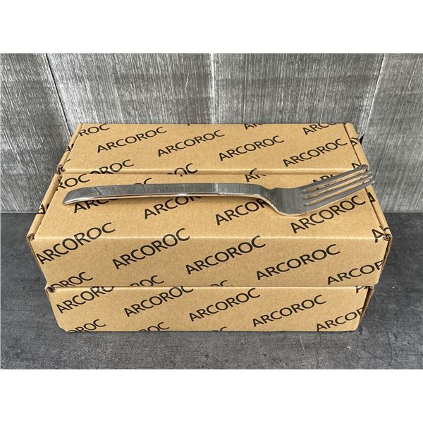 Arcoroc Empire 7pc Extra Heavy Weight Cutlery Set - Lot of 84pcs (12/ea)