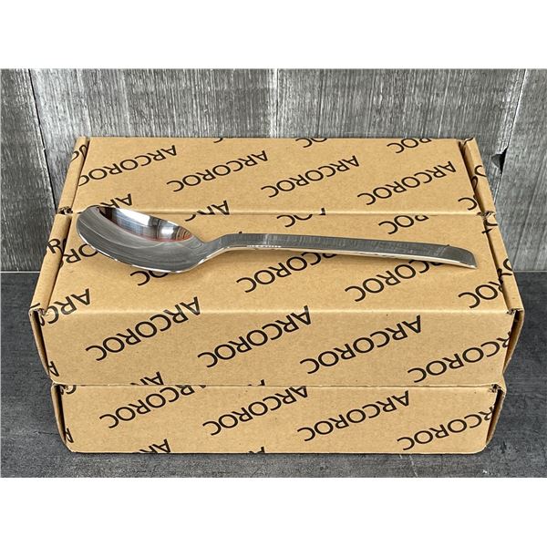 Empire Extra Heavy Weight Dessert Spoons, Arcoroc T3506 - Lot of 48