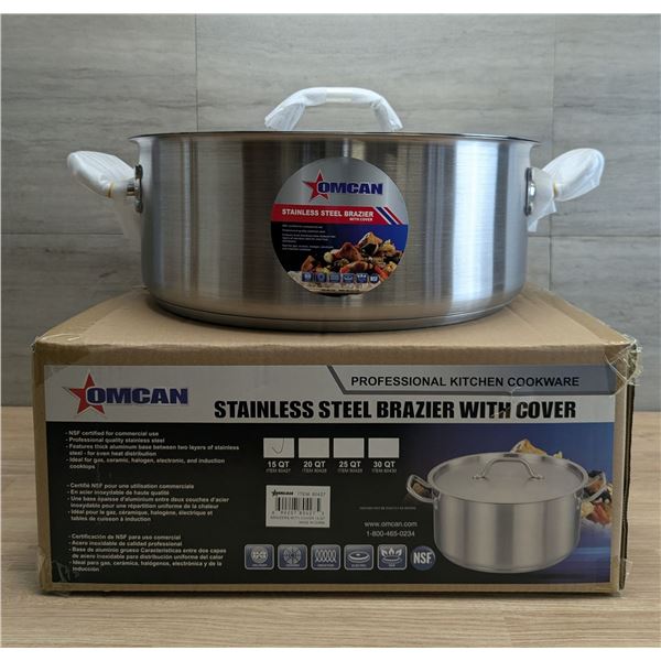 15qt Brazier, Omcan 80427