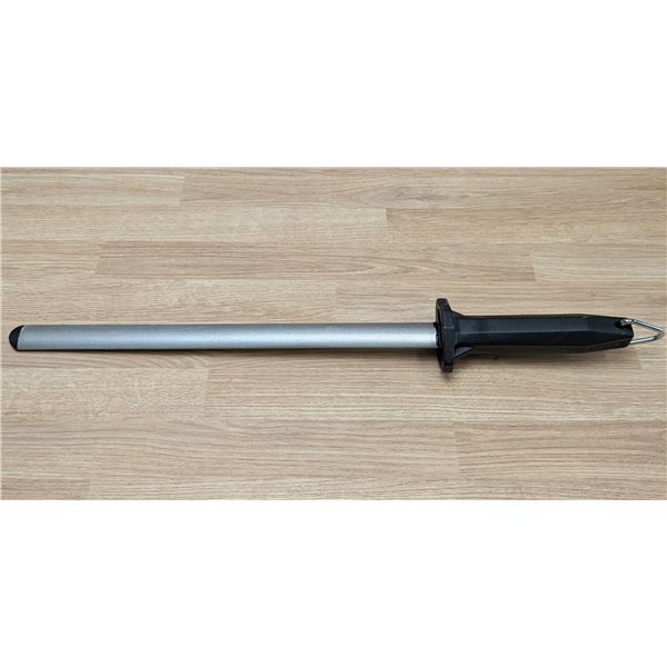 12" Oval Diamond Steel, Omcan 13774