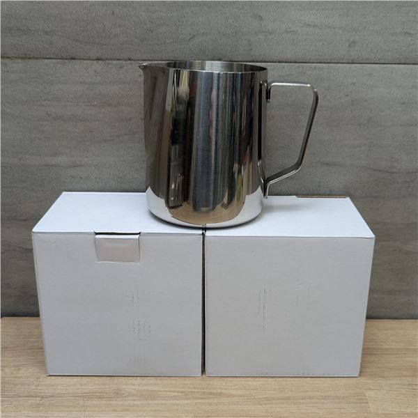 20oz Frothing Jugs, Omcan 80033 - Lot of 2