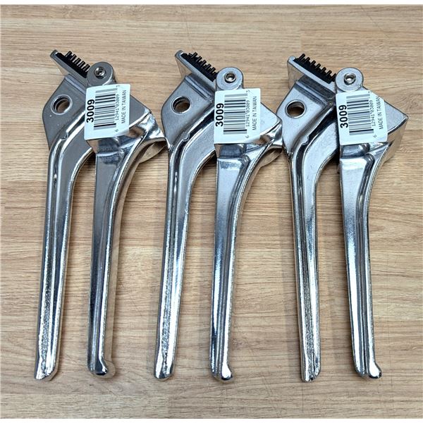 7.5" Cast Aluminum Garlic/Onion Press, Johnson-Rose 3009 - Lot of 3 | L4CR7-6