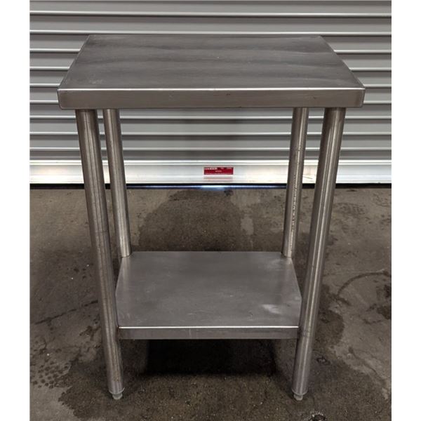 22" x 15" Stainless Steel Work Table