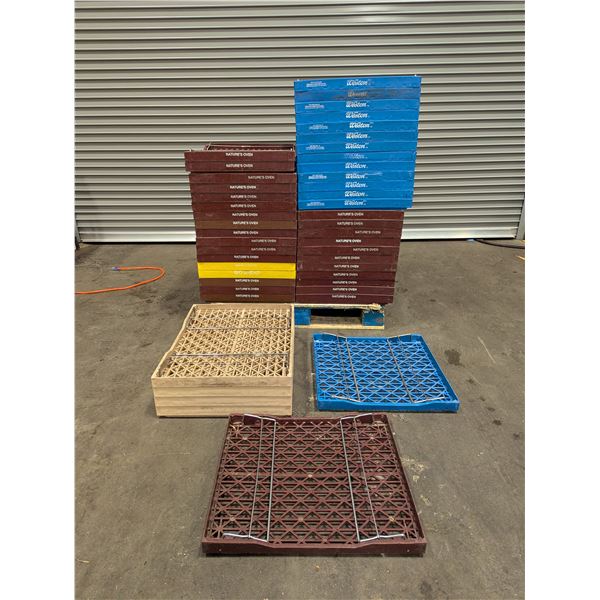 Various Sizes of Bread Racks - Lot of 47pcs