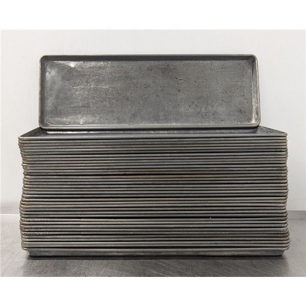 8-3/4" x 23-1/2" Rectangular Baking Pans - Lot of 37