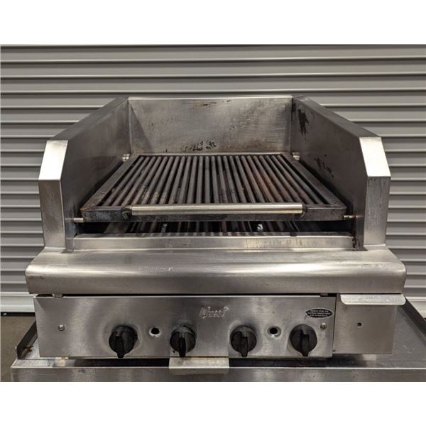 Quest 24" Gas Char broiler