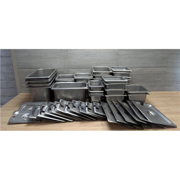 Various Sizes of Stainless Steel Inserts - Lot of Approx. 55pcs