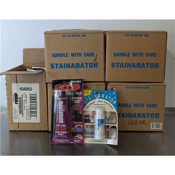 Stain Eliminators & All Purpose Glues - Lot of Approx. 45pcs