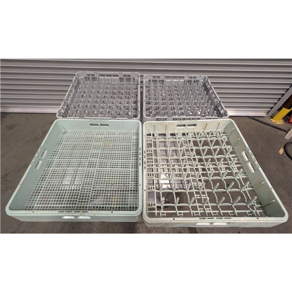 Assorted Dishwasher Racks - Lot of 4pcs