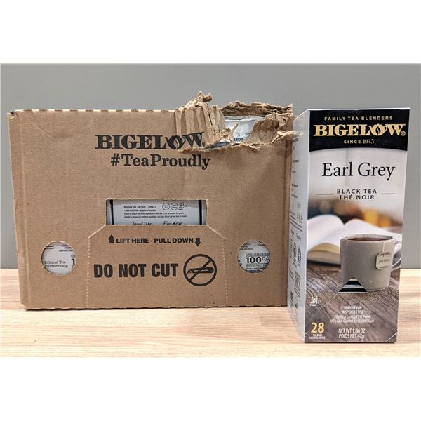 Bigelow Earl Grey Tea, 28 Bags - Lot of 6 (1 Case)