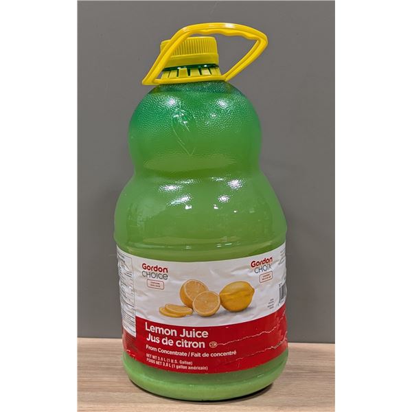 Gordon Choice Lemon Juice 3.8L - Lot of 3
