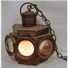Image 1 : Antique Ship'S Lantern Converted To Electric Hangi