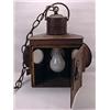 Image 4 : Antique Ship'S Lantern Converted To Electric Hangi