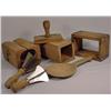 Image 1 : Lot Of 3 Primitive Butter Molds W/ Accessories