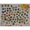 Image 1 : Large Lot Of Pinbacks - Incl. Swastika, Harley Dav