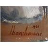 Image 3 : 1961 Large Painting On Board - Flowers - Signed L.